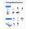 POHFP 10Pack USB to USBC Adapters, High-Speed Data Transfer, Grey