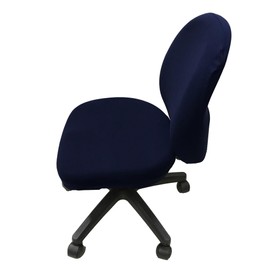 (DauStage) 10 Colors to Choose from, Office Chair Cover, Chair Cover, Elastic Material, Microfiber Cloth Included (12, Navy 2 Pairs)