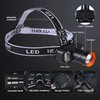 VAVOFO LED Headlamp 2400mAh Rechargeable, 2000 Lumen Bright, Zoomable, Waterproof