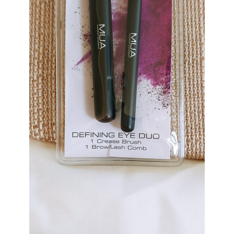 MUA PROFESSIONAL MAKEUP ACADEMY Defining Eye Duo 2 Brush Crease