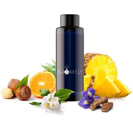 AROMELY Peaceful Essential Diffuser Oil Blend - Signature Diffuser Aroma Scent - Luxurious Fragrance with Notes of Pineapple, Green Leaves, Oranges, Papaya, Lemon, Cardamom, Amber and Musk (50ml)