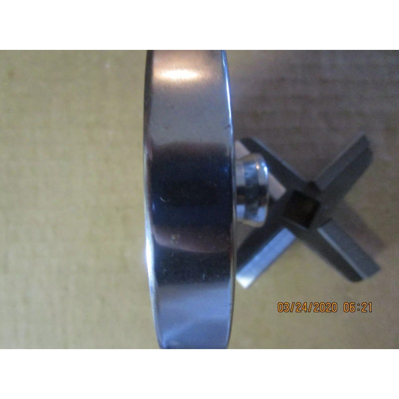 HOBART #32 GRINDER PLATE 5/32" HOLES 5/8 THICK W/ HARD