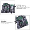 iplusmile 3pcs train railway train cave tunnel plastic rockery tunnel
