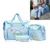4pcs Multifunction Mommy Storage Bag Large Capacity Different Pockets Baby