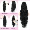 Ponytail Extension, Claw Clip Ponytail Extension Long Wave Ponytail Extensions