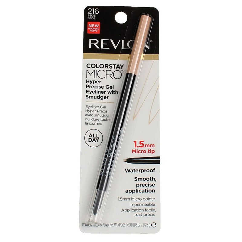 REVLON Colorstay Micro hyper Precision Gel Eyeliner, Waterproof, Long wearing,