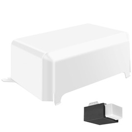 Garage Door Openers 108D36 Light Cover Replacement for LiftMaster and Chamberlain Single Light Garage Door Opener, Lens Cover Replacement Parts (1 Pack)