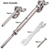 Saiksa Cable Railing Hardware Kit, for 1/8" Cable Railing System