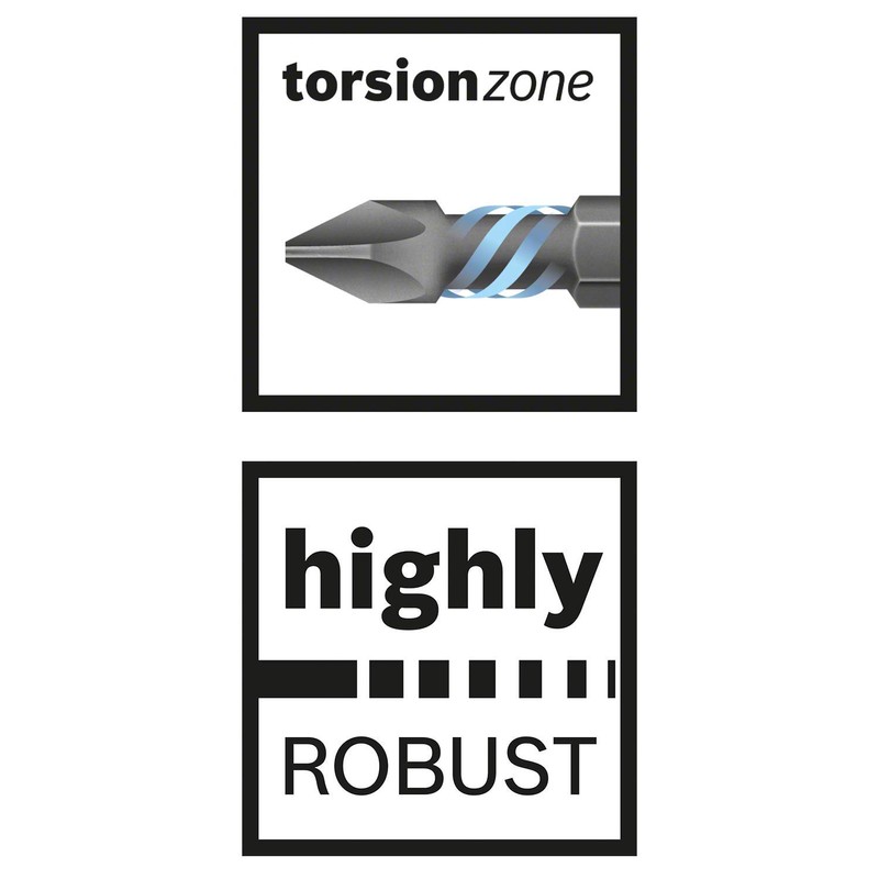 Bosch 2X PRO Torx Impact Bit (100 x 50 mm,