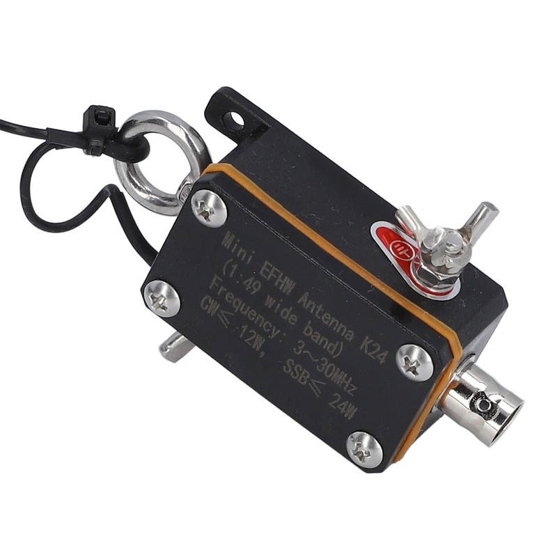 Shortwave Antenna 1:49 Balun 3‑30MHz Compact Standard Interface End Fed