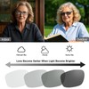 VIEWBETTER Photochromic Reading Glasses Progressive Transition Sunglasses Lightweight UV400 Protection