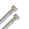 Reinforced hose 3/8 inch nut x 3/8 inch nut, flexible