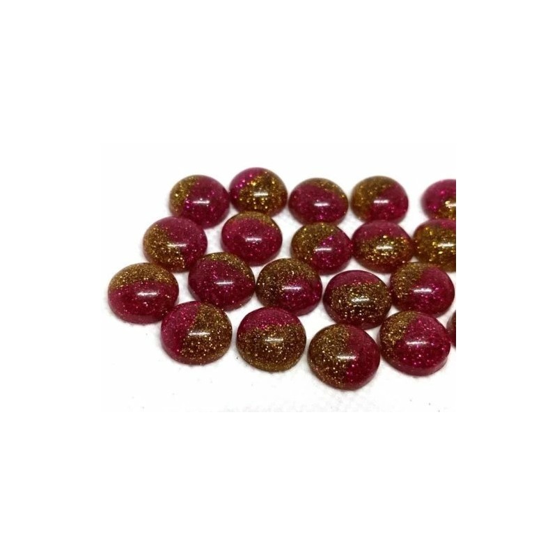 Unbranded 10 pcs Druzy Resin Embellishment Cabochons – 12mm –