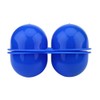 Alomejor 2 x Plastic Egg Holder Portable Egg Box Container