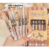 MOZXIRZ 6 Pcs Rolling Ball Pens Cute Capybara Liquid Ink