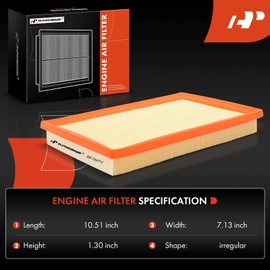 A-Premium 3 Pack Engine Air Filter Fits for CA10677, Compatible with Toyota RAV4 2013-2018, Avalon 2013-2019, Camry 2012-2017 & Lexus ES300h 2013-2018, HS250h 2010-2012, LS460 2007-2017, LS600h 08-16