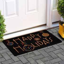 Calloway Mills 102362436 Happy Holidays Doormat