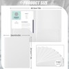 Gueevin 150 Pcs Plastic Folders with Pockets, Two Pocket Folder