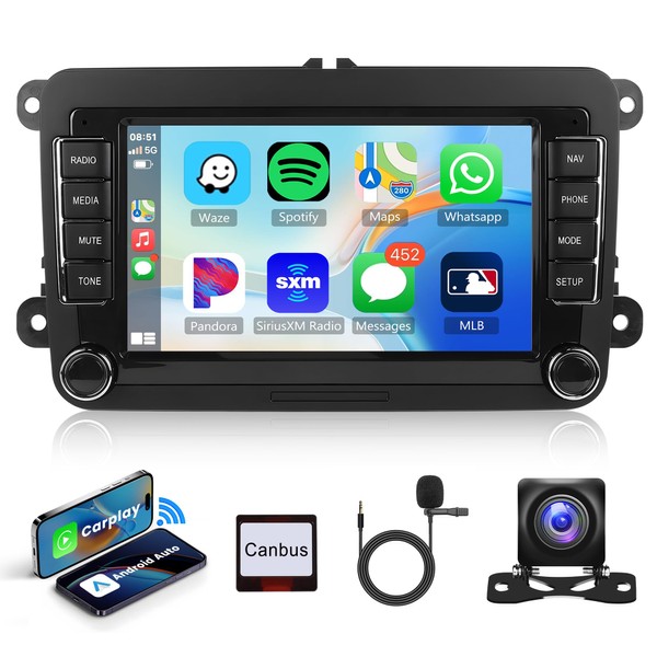 2G+64G Android Car Stereo Radio for VW Passat Jetta Tiguan