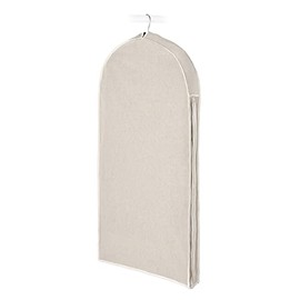 Whitmor Zippered Garment Bag Natural Linen, Large
