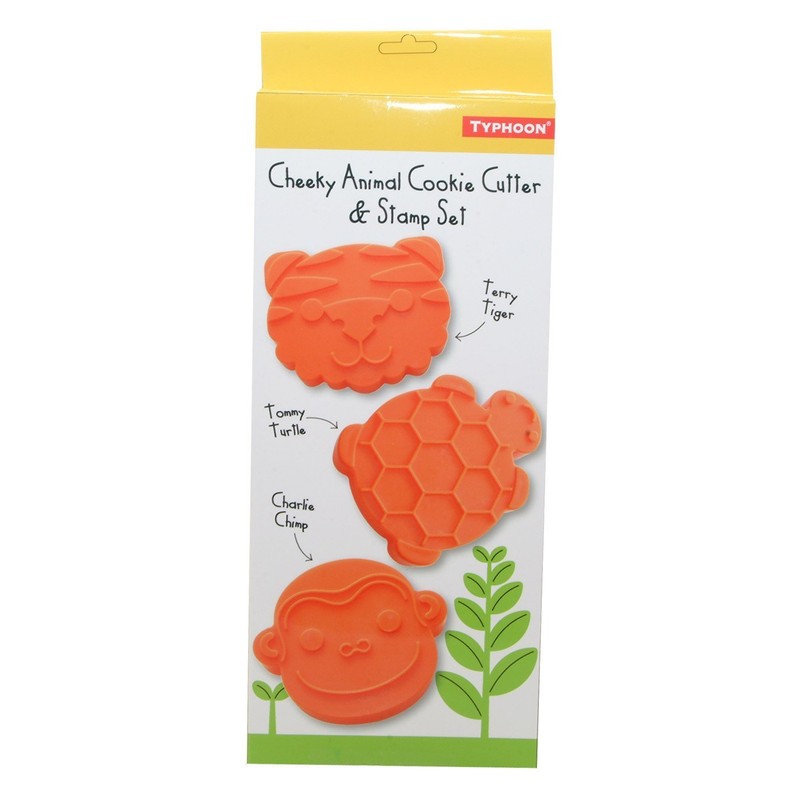 Typhoon Melamine Cheeky Animal Cookie Cutters