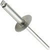 Large Flange Pop Rivets 3/16" x 3/4" Stainless Steel Blind