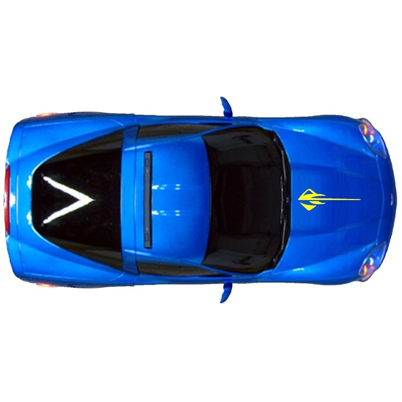 Stingray Hood Decal - Vinyl Graphics 24" (Fits Chevy Corvette