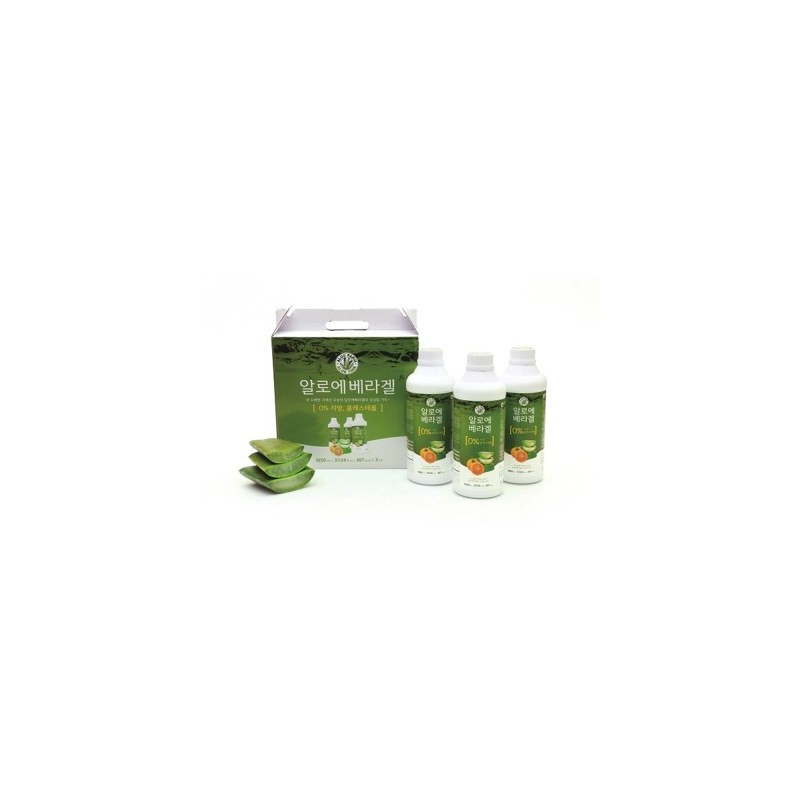 RECRE 1 bottle of Geoje eco-friendly organic aloe vera gel