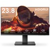 KOORUI 24 Inch Computer Monitor FHD 1920 x 1080p 100HZ,
