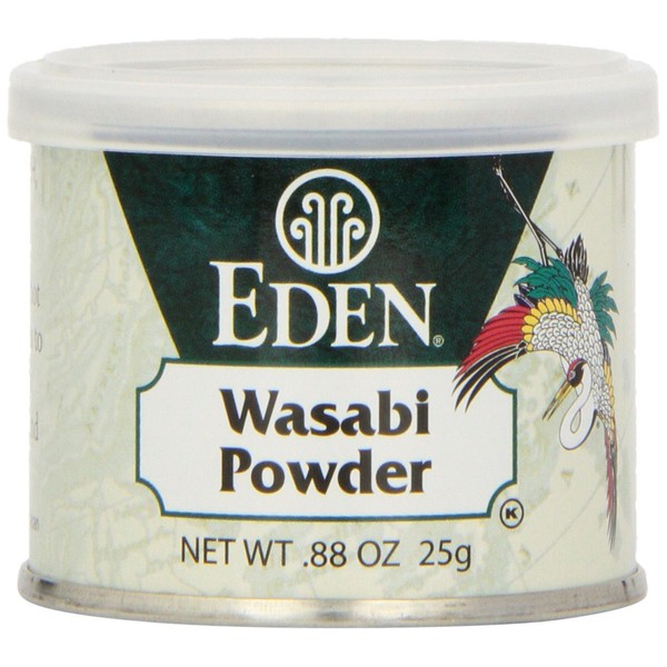 Eden Wasabi Powder, 0.88-Ounce tins (Pack of 6)