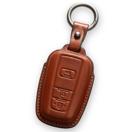 Smyfob Compatible with Toyota Key Fob Cover 3 buttons car Key Case Protector 4Runner CHR Prius RAV4 Yaris Accessories 2018 2019 2020 2021 2022 2023 2024