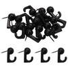 Cionyce 30 Pcs Metal Push Pin Hooks, Wall Pins for
