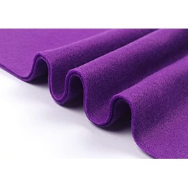 YYCRAFT 1 Yards Thick Soft Felt by The Yard Fabric 38 Inch Wide DIY Arts & Crafts Sewing-Purple