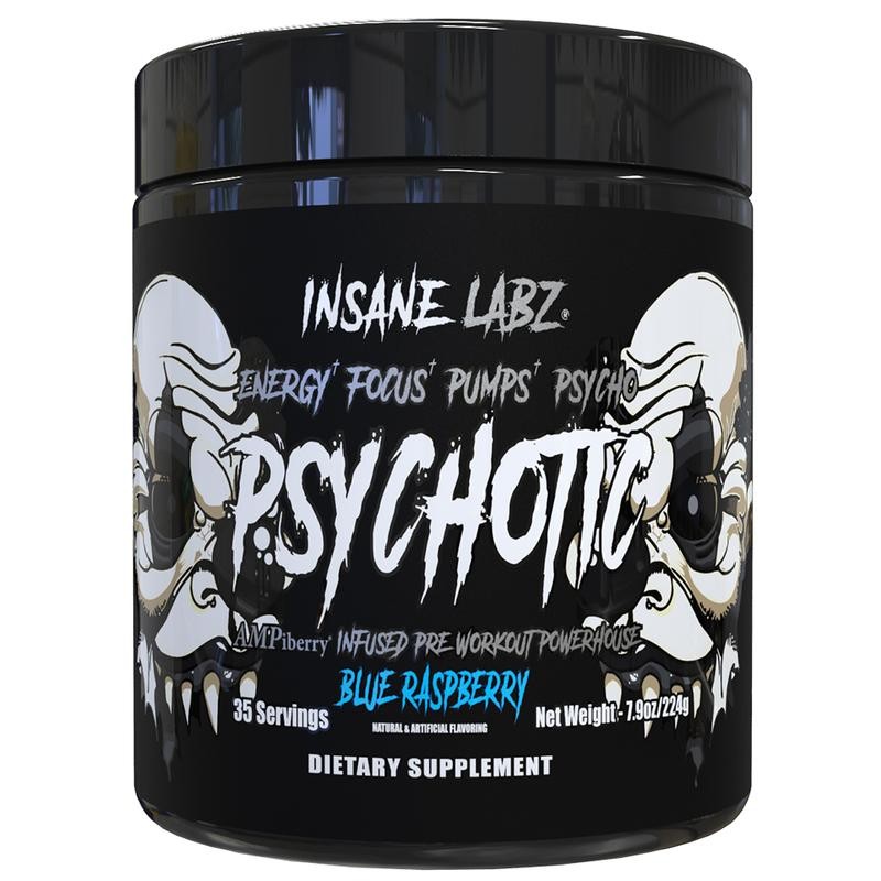 Psychotic Black by Insane Labz – High Energy Pre Workout