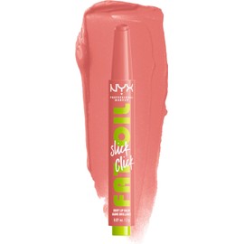 NYX Professional Makeup Fat Oil Slick Click, Brillo de Labios en Barra, Cuidado e Hidratación Hasta 12H, Brillo Intenso y Suavidad, Color Vibrante, Tono Story or Post, 2 g