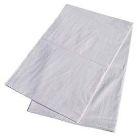 Sanro Sangyo Co., Ltd. Commercial Use Flat Sheet (Individually Packed) for Futon, 100% Cotton, Single Size, White (59.1 x 98.4 inches)