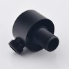 Keymark Wall Supply Elbow, Brass Round Wall Mount Shower Hose