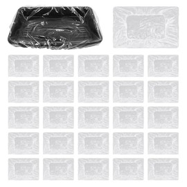 50 Pcs Paint Tray Liners Disposable - 9 Inch Paint Roller Tray Liner Plastic Paint Tray Liners for House Painting Walls, Excluding Paint Trays
