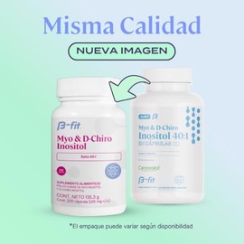 B-FIT Myo y D-Chiro Inositol 40:1 - Alta Biodisponibilidad