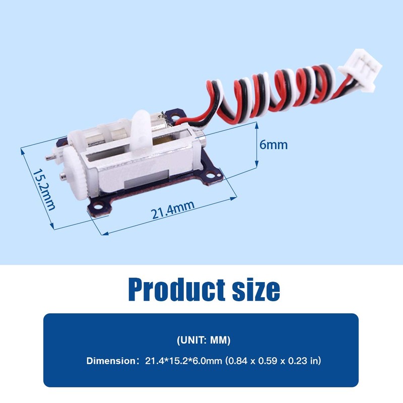 AGFRC Micro Linear Servo - 2PCS Upgrade 9mm 1.5g Digital
