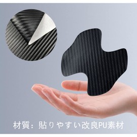 Black Honda New Fit GR Series/Odyssey RC2 RC1/Accord CV Series Accord Hybrid CR/New N-BOX & Custom JF4 JF3/Shuttle GP Series/Jade FR5 FR4 Door Handle Protector