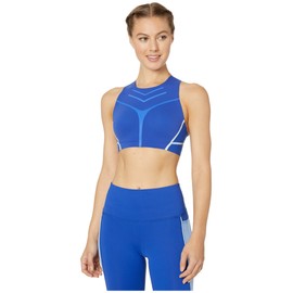 Brooks Dare High-Neck Women’s Run Bra for High Impact Running, Workouts and Sports with Maximum Support - Dark Lapis/Glacier - Medium