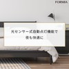 FORMIA HT-A036W-GM Table Clock, Alarm Clock, Easy to See, Continuous
