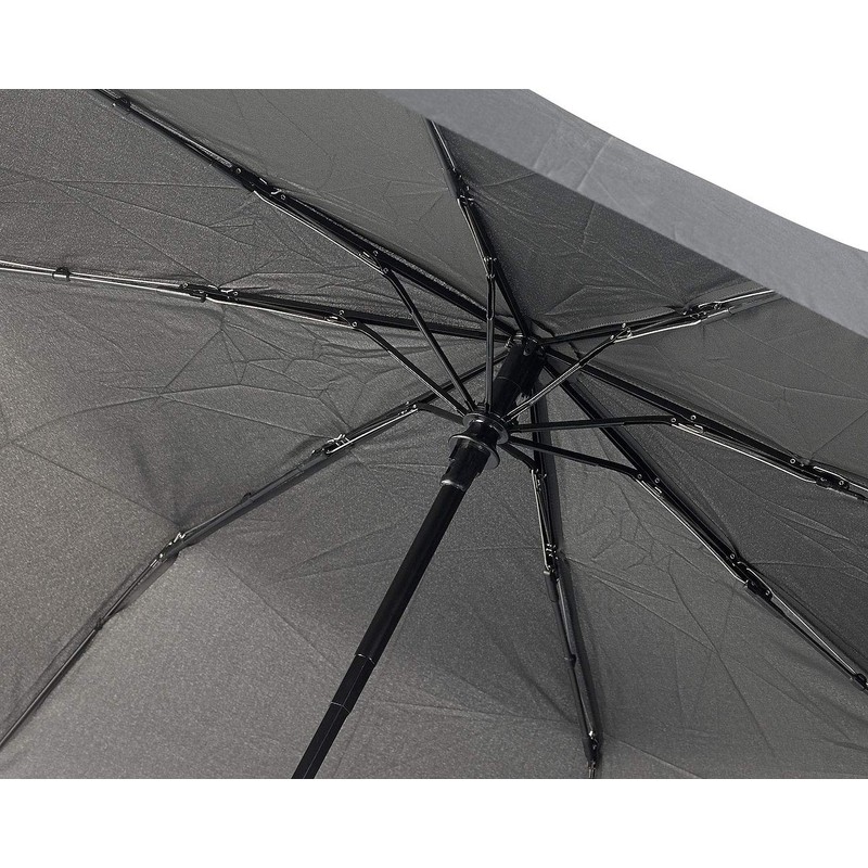 PEARL Pocket umbrella up to 40 km/h, black