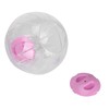 Pet Golden Hamsters Exercise Ball Toy Running Machine Transparent Jogging