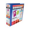 Elba A4 4 D-Ring Binder, 65mm capacity, 90mm spine, Presentation