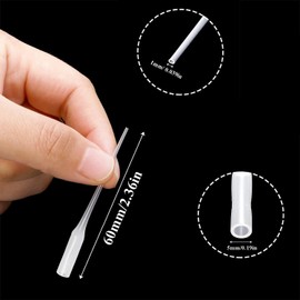 Glue Micro Tips Pack of 1000 Glue Extender Applicator Tips for Super Glue Fine Tip Precision Applicator for CA Bottles Model Boats Guitar Fret Slots DIY Crafts