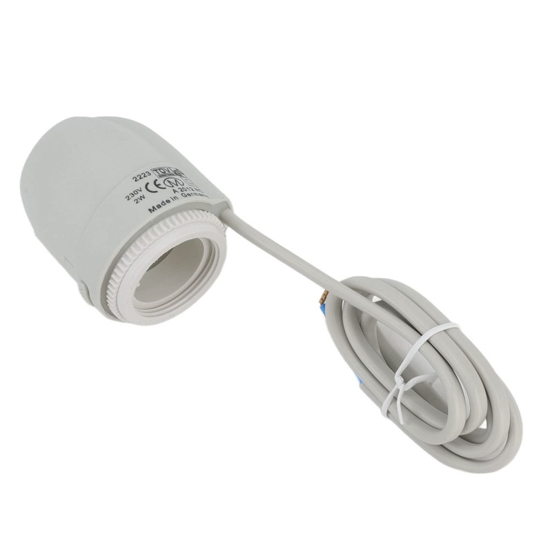 Fockety Electric Thermal Actuator, 2-Wire 230V 2W Thermostat Actuator, Zone