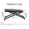 Rolabling Adjustable Pedicure Foot Rest Stand Beauty Footrest for Pedicures,