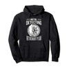 Metal Detecting Retirement Plan Funny Compass Beach Combing Pullover Hoodie